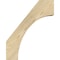Ekena Millwork 6"W x 16"D x 20"H Westlake Rough Sawn Knee Brace, Douglas Fir BRC06X16X20WTL00RDF - alternate 3